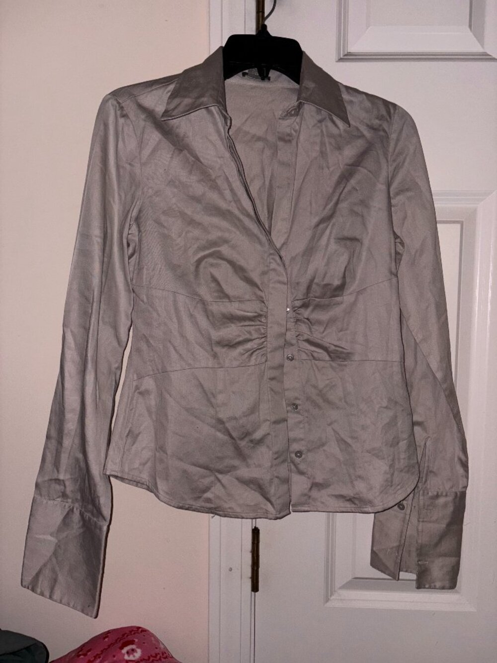 Ann Taylor long sleeve button down shirt